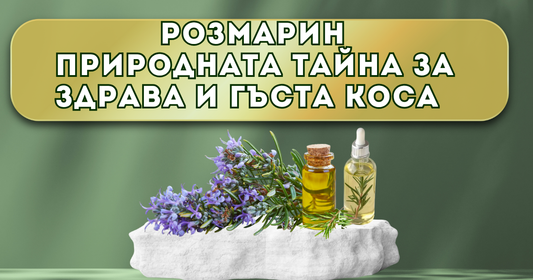 Розмарин за коса – природната тайна за здрава и гъста коса